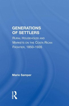 Generations of Settlers (eBook, ePUB) - Samper, Mario