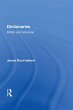 Dictionaries (eBook, ePUB) - Bild 1