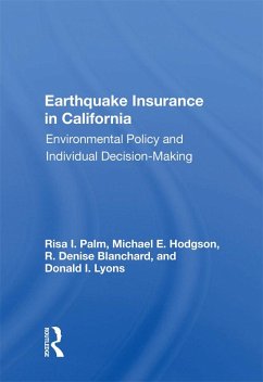 Earthquake Insurance in California (eBook, ePUB) - Palm, Risa I.