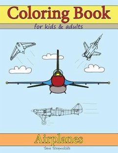 Coloring Books for Kids & Adults: Airplanes - Tsimpoukidis, Tasos
