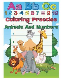 Coloring Practice with Animals and Numbers - Krissmile