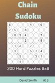 Chain Sudoku - 200 Hard Puzzles 8x8 Vol.15