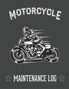 Motorcycle Maintenance Log - Mountain Press, Wolf