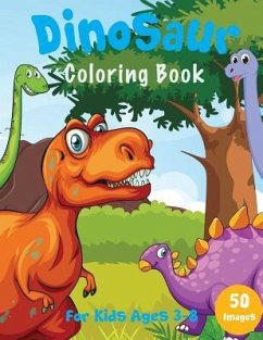 Dinosaur Coloring Book - Press, Happy Kid