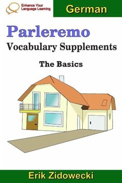 Parleremo Vocabulary Supplements - The Basics - German - Zidowecki, Erik