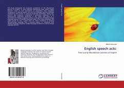 English speech acts: - Ivanovska, Marija