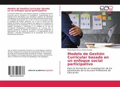 Modelo de Gestión Curricular basado en un enfoque social participativo - De los Santos Exebio, María Isabel