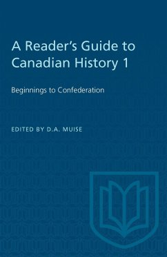 A Reader's Guide to Canadian History 1