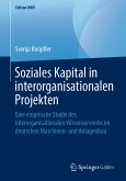 Soziales Kapital in interorganisationalen Projekten (eBook, PDF)