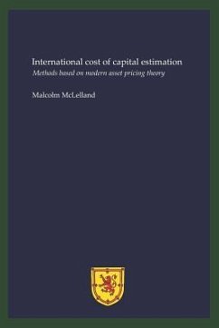 Cover International cost of capital estimation