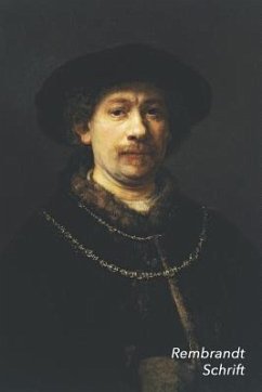 Rembrandt Schrift: Zelfportret met baret en twee gouden kettingen Artistiek Dagboek voor Aantekeningen Stijlvol Notitieboek Ideaal Voor S - Landro, Studio