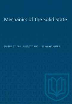 Cover Mechanics of the Solid State