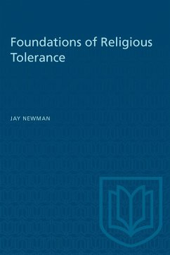 Foundations of Religious Tolerance - Newman, Jay