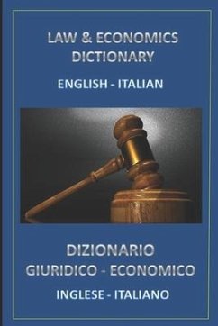 Law and economics dictionary english italian - Bastida Sanchez, Esteban