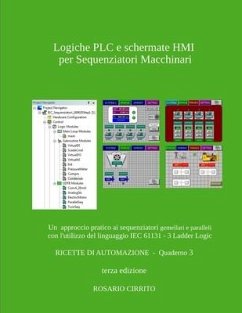 Logiche PLC e schermate HMI per l'automazione dei Sequenziatori Macchinari - Cirrito, Rosario