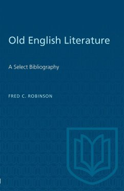 Cover Old English Literature
