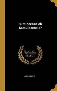 Sumlocenne OB Samulocensis?