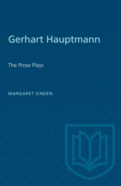 Gerhart Hauptmann - Sinden, Margaret J