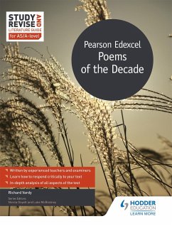 Study and Revise Literature Guide for AS/A-level: Pearson Edexcel Poems of the Decade - Vardy, Richard