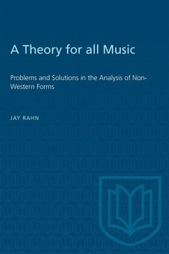 A Theory for All Music - Rahn, Jay