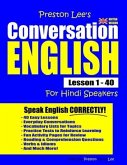 Preston Lee's Conversation English For Hindi Speakers Lesson 1 - 40 (British)