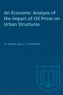 An Economic Analysis of the Impact of Oil Prices on Urban Structures - Melvin, James R; Scheffman, David T