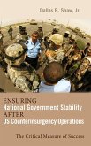 Ensuring National Government Stability After US Counterinsurgency Operations