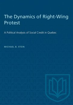 The Dynamics of Right-Wing Protest - Stein, Michael B