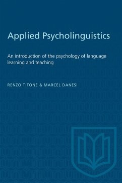 Applied Psycholinguistics - Danesi, Marcel; Titone, Renzo