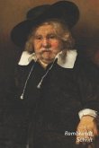 Rembrandt Schrift: Portret van een oude man Ideaal Voor School, Studie, Recepten of Wachtwoorden Stijlvol Notitieboek voor Aantekeningen