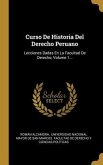 Curso De Historia Del Derecho Peruano