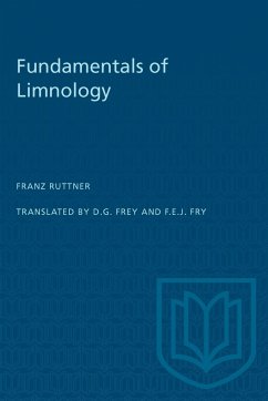 Fundamentals of Limnology - Ruttner, Franz