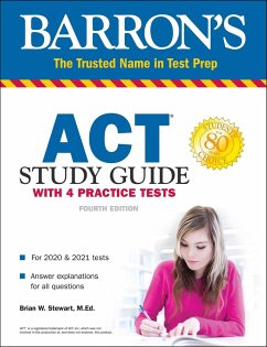 ACT Study Guide with 4 Practice Tests - Stewart, Brian