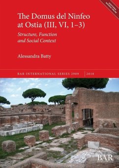 Cover The Domus del Ninfeo at Ostia (III, VI, 1-3)