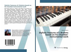 Stylistic Features of J.Brahms based on his chamber-instrumental work - Dobina, Alevtyna