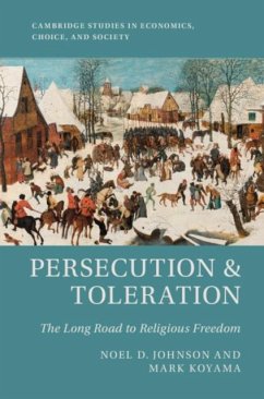 Persecution and Toleration (eBook, PDF) - Johnson, Noel D.