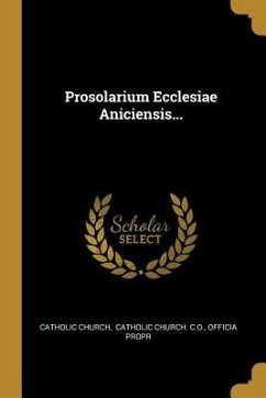 Cover Prosolarium Ecclesiae Aniciensis...