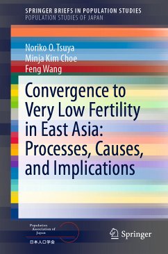 Convergence to Very Low Fertility in East Asia: Processes, Causes, and Implications (eBook, PDF) - Tsuya, Noriko O.; Choe, Minja Kim; Wang, Feng