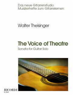 The Voice of Theatre for guitar solo