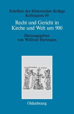 Recht und Gericht in Kirche und Welt um 900 (eBook, PDF)