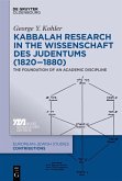 Kabbalah Research in the Wissenschaft des Judentums (1820-1880) (eBook, ePUB)