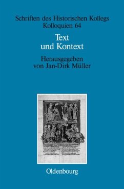 Text und Kontext (eBook, PDF)