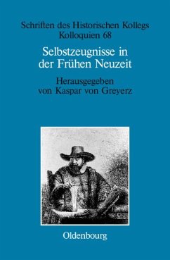 Selbstzeugnisse in der Frühen Neuzeit (eBook, PDF)