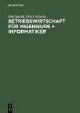 Betriebswirtschaft für Ingenieure + Informatiker (eBook, PDF)