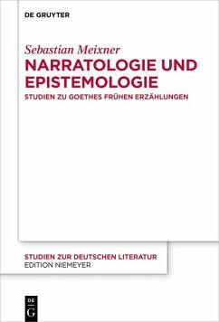 Narratologie und Epistemologie (eBook, ePUB) - Meixner, Sebastian