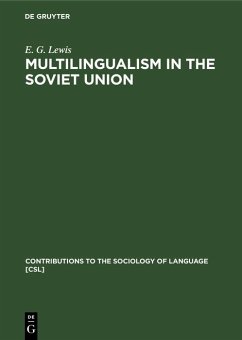 Cover Multilingualism in the Soviet Union (eBook, PDF)