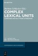 Complex Lexical Units (eBook, ePUB) - Bild 1