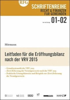 Leitfaden für die Eröffnungsbilanz nach der VRV 2015 - Hörmann, Hans-Jörg