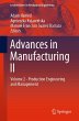 Advances in Manufacturing II - Bild 1