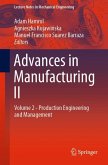 Advances in Manufacturing II